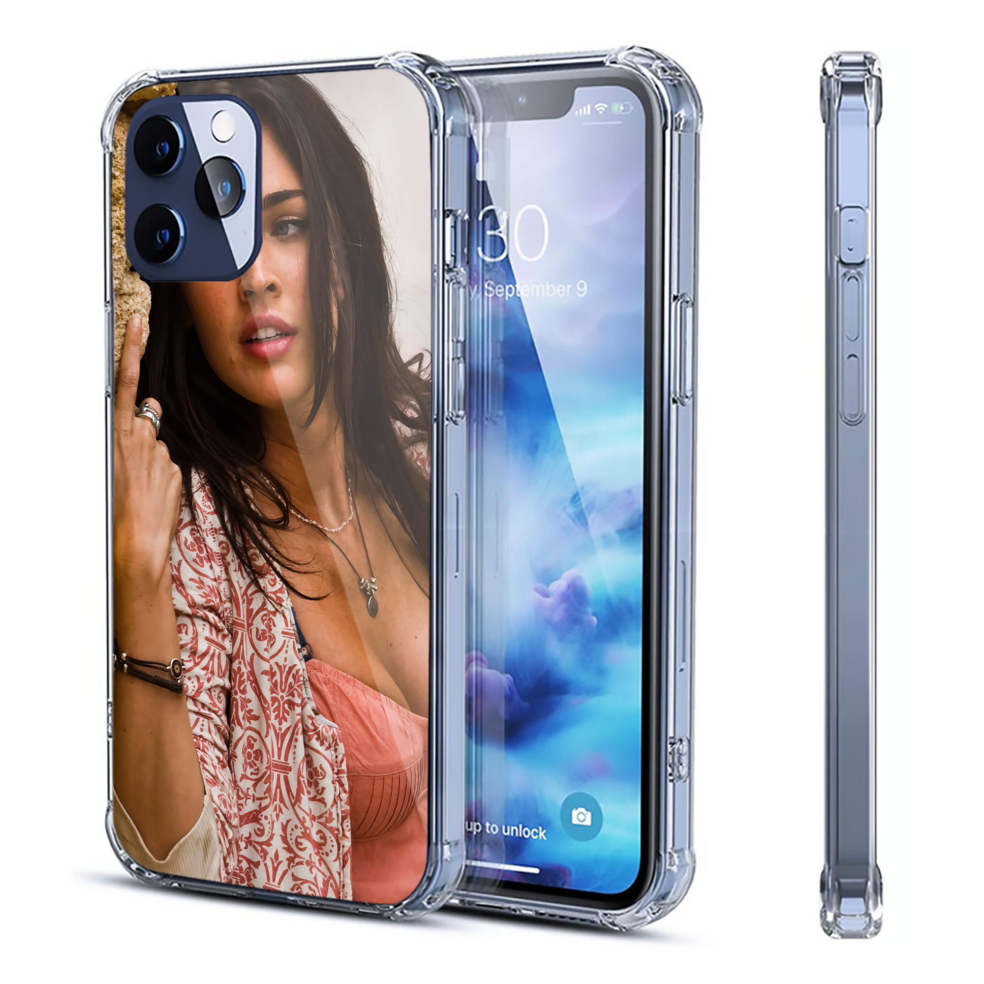 （画像用） Transformers トランスフォーマー 【iPhone 12シリーズ対応】透明スマホケース（クリアソフトケース）